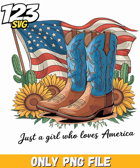 patriotic boots png, military boots png, american flag boots png - 123SVG Store