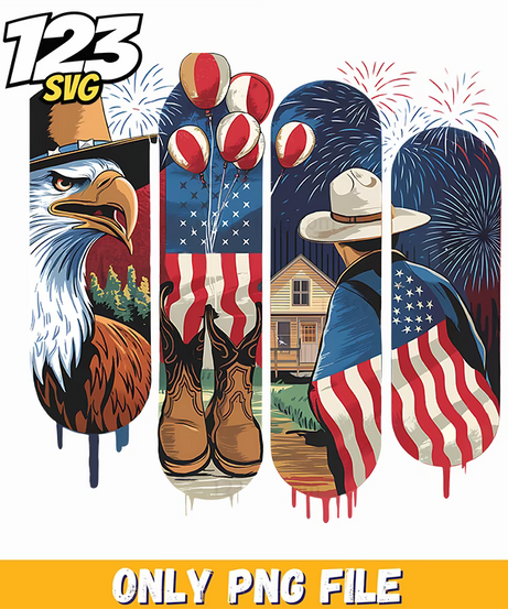 patriotic cowboy png, american cowboy again png, usa western png - 123SVG Store
