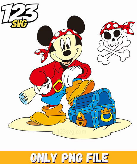 pirate minnie mouse png, minnie mouse pirate png, pirate minnie mouse - 123SVG Store