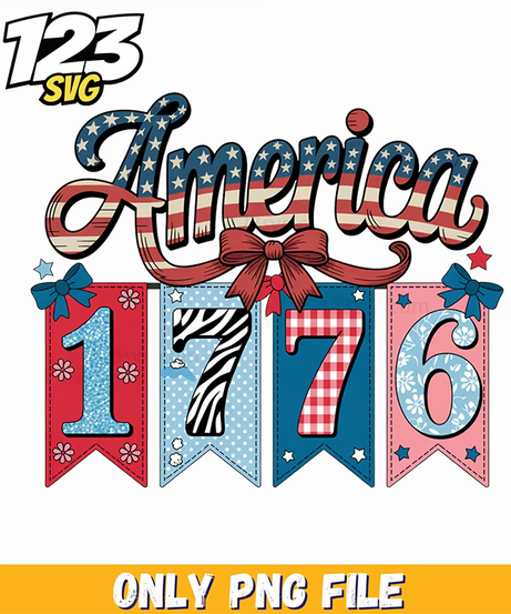preppy america banner patriotic ribbon bow png, patriotic bow tie png, usa cherry bow tie png - 123SVG Store