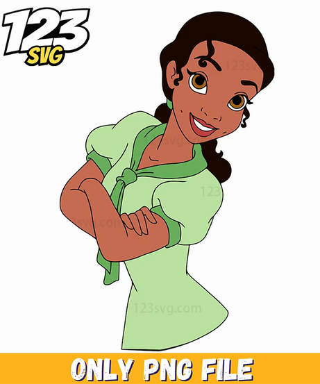 princess tiana coloring pages, tiana princess coloring pages, princess tiana printables - 123SVG Store