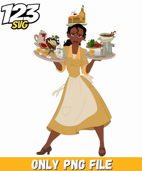 princess tiana costume, tiana princess disney costume, tiana princess costume disney - 123SVG Store