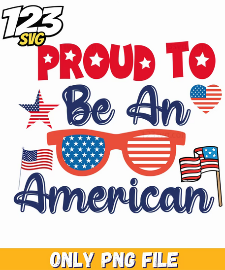 proud to be an american png, american pride images, free american flag png - 123SVG Store