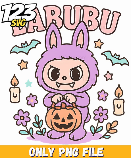 purple halloween bunny png, halloween bunny png, bunny halloween png clipart - 123SVG Store