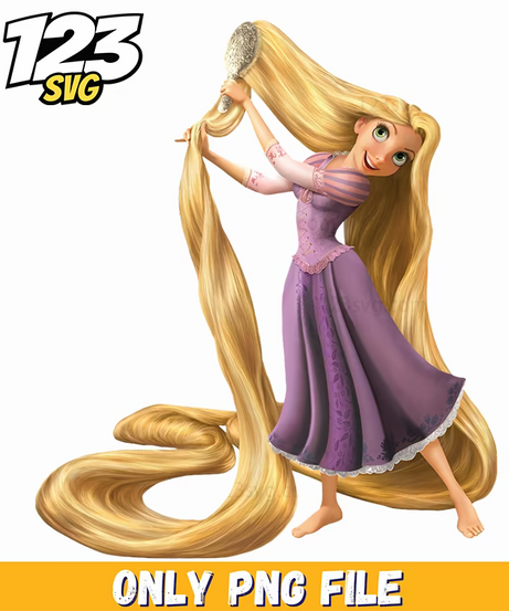 rapunzel coloring page, disney rapunzel coloring pages, free disney rapunzel coloring pages - 123SVG Store