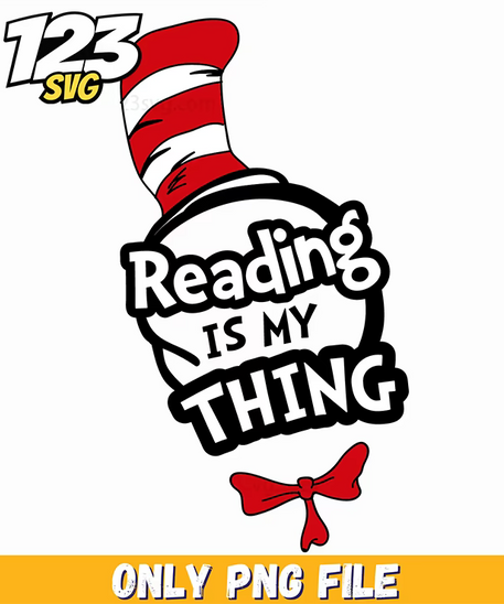 reading is my thing hat png, kpop huntrix png, white christmas png - 123SVG Store