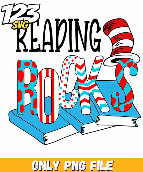 reading rocks book lover png, book lover png, kpop cartoon png - 123SVG Store