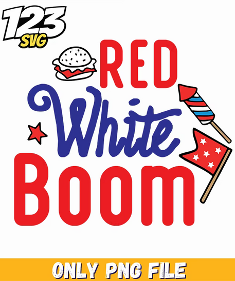 red white boom hamburger rockets png, hamburger rockets launch, hamburger rocket launch images - 123SVG Store