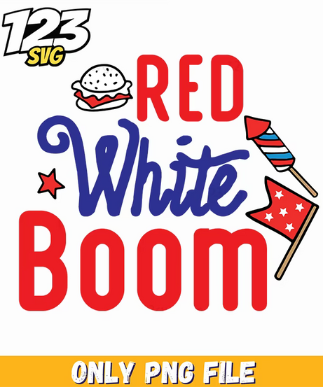 red white boom hamburger rockets png, hamburger rockets launch, hamburger rocket launch images - 123SVG Store