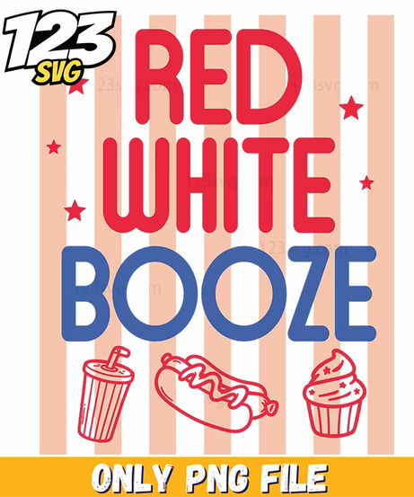 red white booze png, red white and booze drinking, red white booze drinking - 123SVG Store