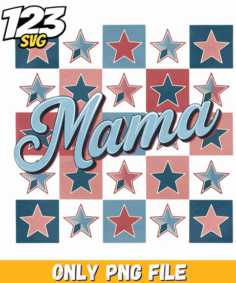 retro mama usa png, easter mama loves her peeps png, marshall baby easter eggs png - 123SVG Store