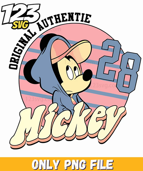 retro mickey mouse png, mickey mouse retro christmas png, mickey mouse vintage style png - 123SVG Store