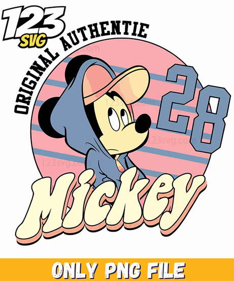 retro mickey mouse png, mickey mouse retro christmas png, mickey mouse vintage style png - 123SVG Store