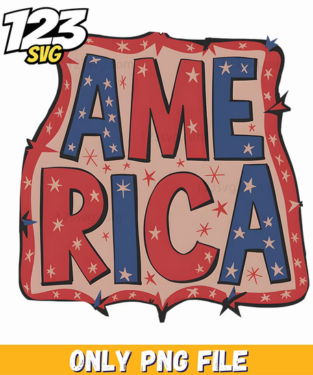 retro patriotic america png, universal studios retro, usa design png - 123SVG Store