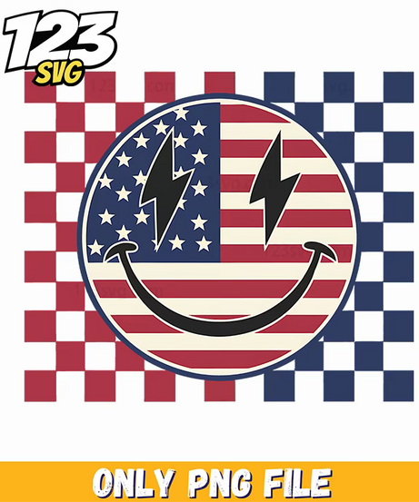 retro smiley usa png, kpop bands cartoon png, nfl teams png - 123SVG Store