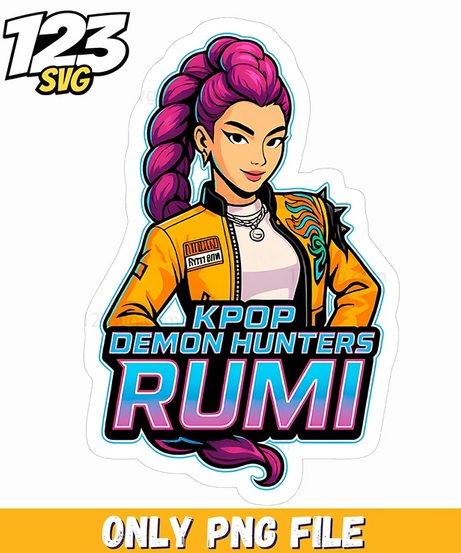 rumi how its done, demon hunters png, rumi fighting png - 123SVG Store