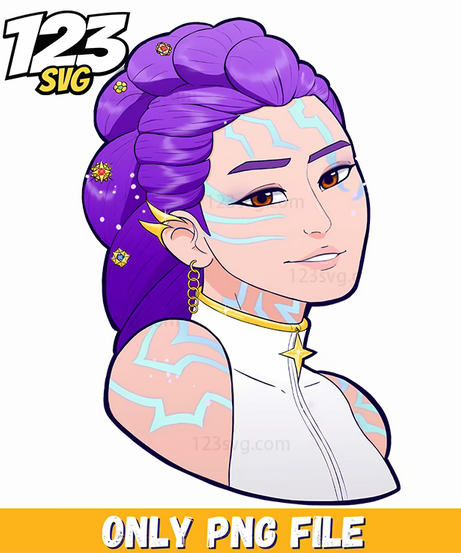 rumi kpop demon hunters png, kpop demon hunter png, kpop demon hunter png - 123SVG Store