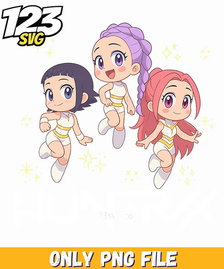 rumi png huntrix, huntrix and saja png, kpop storyline png - 123SVG Store