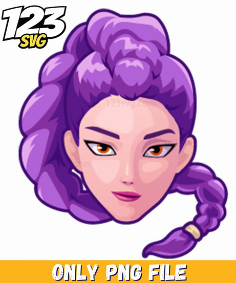 rumi pose png, kpop demon hunter png, korean anime png - 123SVG Store