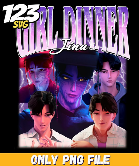 saja boys performance png, kpop cartoon png, kpop demon hunters png - 123SVG Store