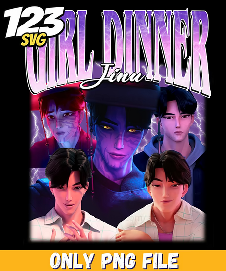 saja boys performance png, kpop cartoon png, kpop demon hunters png - 123SVG Store