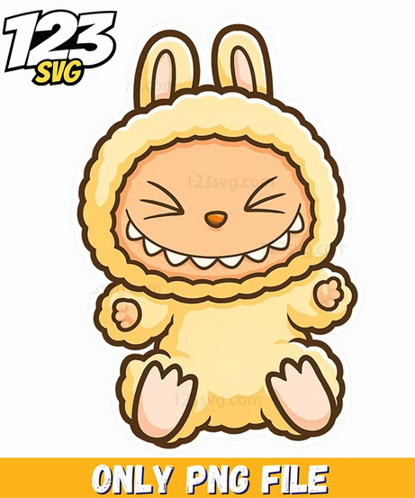 sleeping yellow labubu png, yellow labradoodle sleeping, lab baby puppy sleeping - 123SVG Store