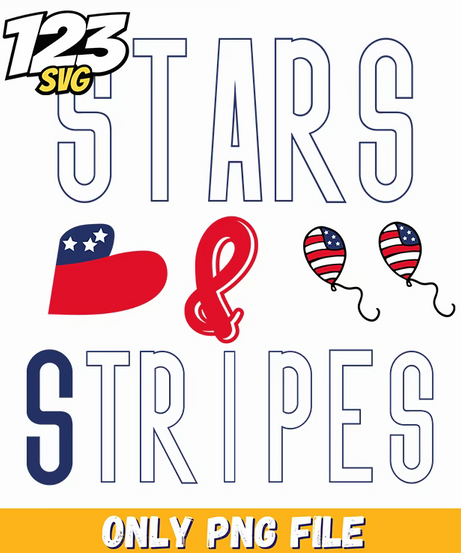 stars and stripes png, usa stars and stripes flag, stars and stripes vector image - 123SVG Store