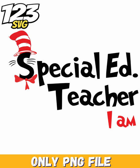 student i am dr seuss png, cute cartoon characters png, 100 days school png - 123SVG Store
