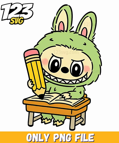 student labubu png, labubu png download, labubu png image - 123SVG Store