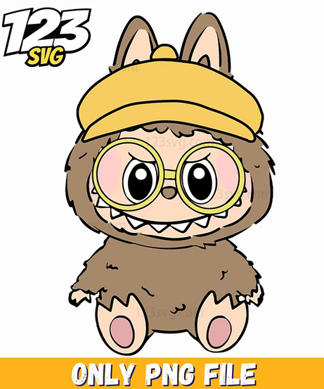 teacher labubu png funny, labubu funny moments, funny labubu reactions - 123SVG Store