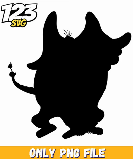 thin character silhouette dr seuss png, dr seuss characters valentine's day png, dr seuss character valentine coffee png - 123SVG Store