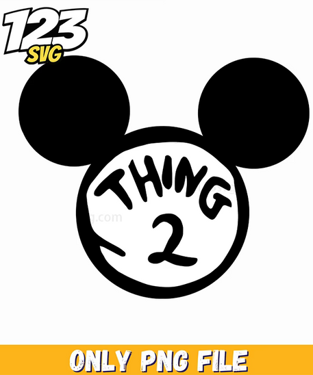 thing 2 dr seuss png, dr.seuss characters png, dr.seuss characters png - 123SVG Store