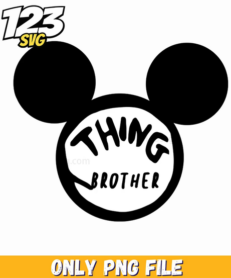 thing brother badge dr seuss png, super mario bros png, super mario bros cartoon png - 123SVG Store