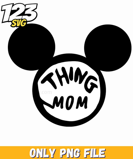 thing mom outline dr seuss png, dr seuss characters valentine's day png, dr seuss characters valentine's day png - 123SVG Store