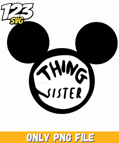 thing sister badge dr seuss png, dr seuss characters valentine's day png, mira zoey rumi png - 123SVG Store