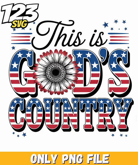 this is gods country flag pattern png, usa country flag png, country flag pattern this is god - 123SVG Store