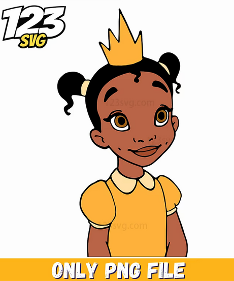 tiana and charlotte, charlotte and tiana, tiana charlotte and the princess and the frog - 123SVG Store