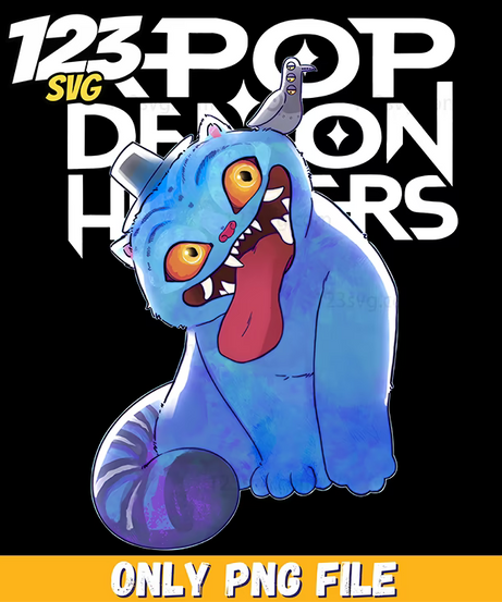 tiger from kpop demon hunters, kpop demon hunters characters, kpop demon hunter game - 123SVG Store
