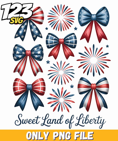 usa ribbon bow style png, usa ribbon bow style, usa ribbon bow - 123SVG Store