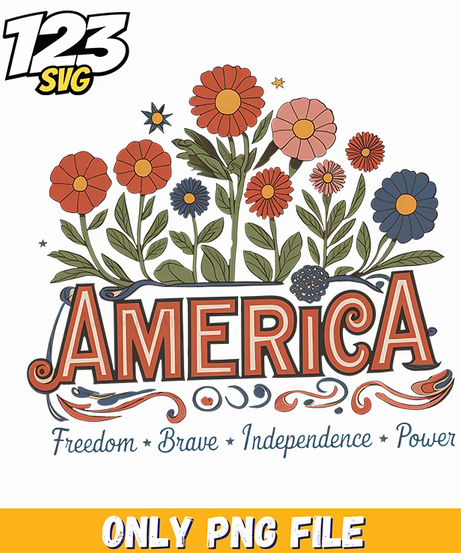 wildflower america png, wildflower fields america, america wildflower fields - 123SVG Store