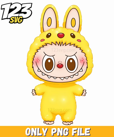 yellow bunny costume png, pink bunny costume ideas, bunny onesie costume for adults - 123SVG Store