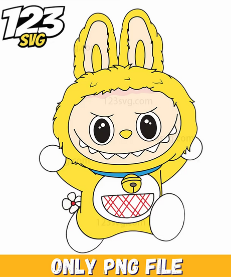 yellow spider labubu png, labubu png, labubu spider - 123SVG Store