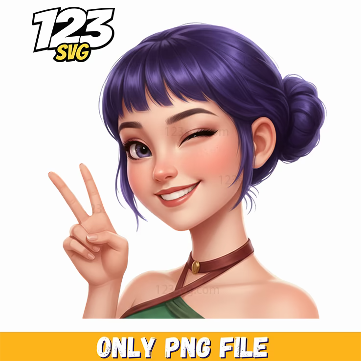 zoey smile kpop demon hunters, kpop demon hunter, demon hunter kpop - 123SVG Store